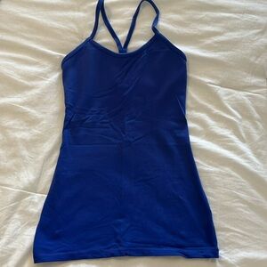 Lululemon royal blue tank, size 2